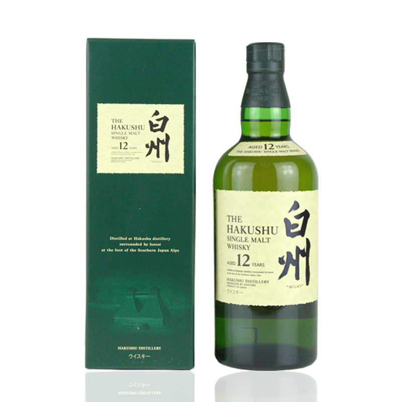 Suntory Hakushu 三得利白州12年单一麦芽威士忌-洋酒-昌冠香港集团有限公司